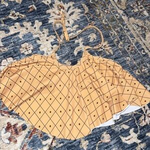 Kortni Jeane kids girls swimwear bikini top swim for summer size 8/9